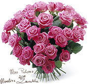 Bukiet 35 Róż Różowych Poczta Kwiaty Kwiatowa