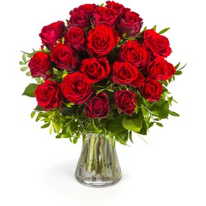 Walentynki Bukiet 20 Róż Czerwonych