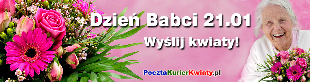 Międzybórz Kwiaty na Dzień Babci