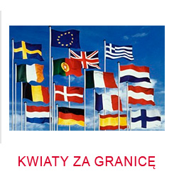 Wysyłka kwiatów za granicę kurierem